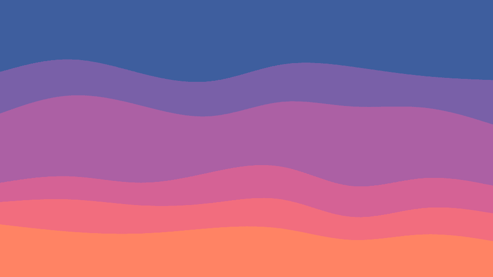 Colored waves background